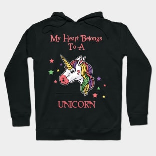 Unicorn Heart Hoodie